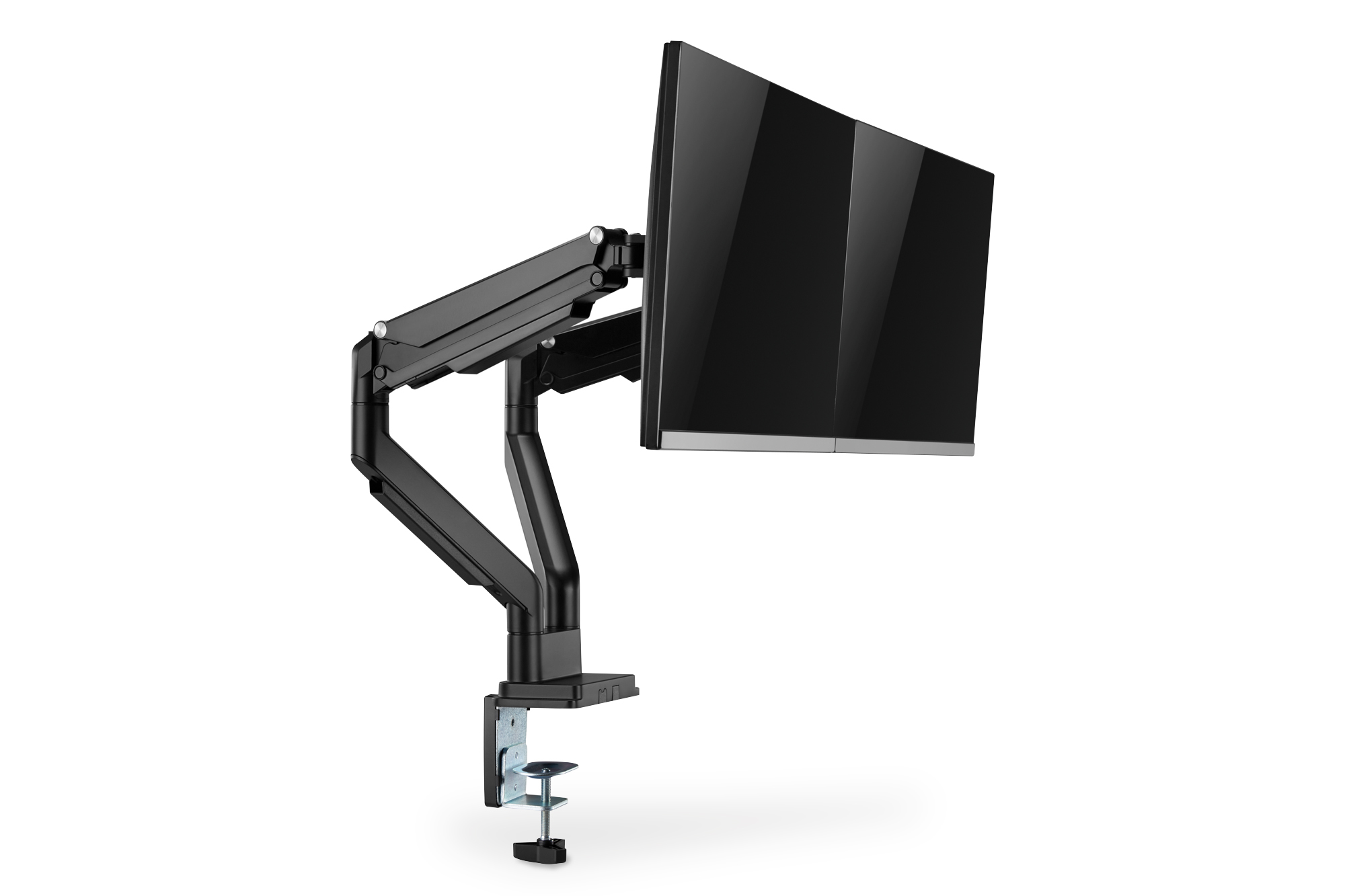 Digitus By Assmann Shop Universal Dual Monitor Mount With Gas Spring