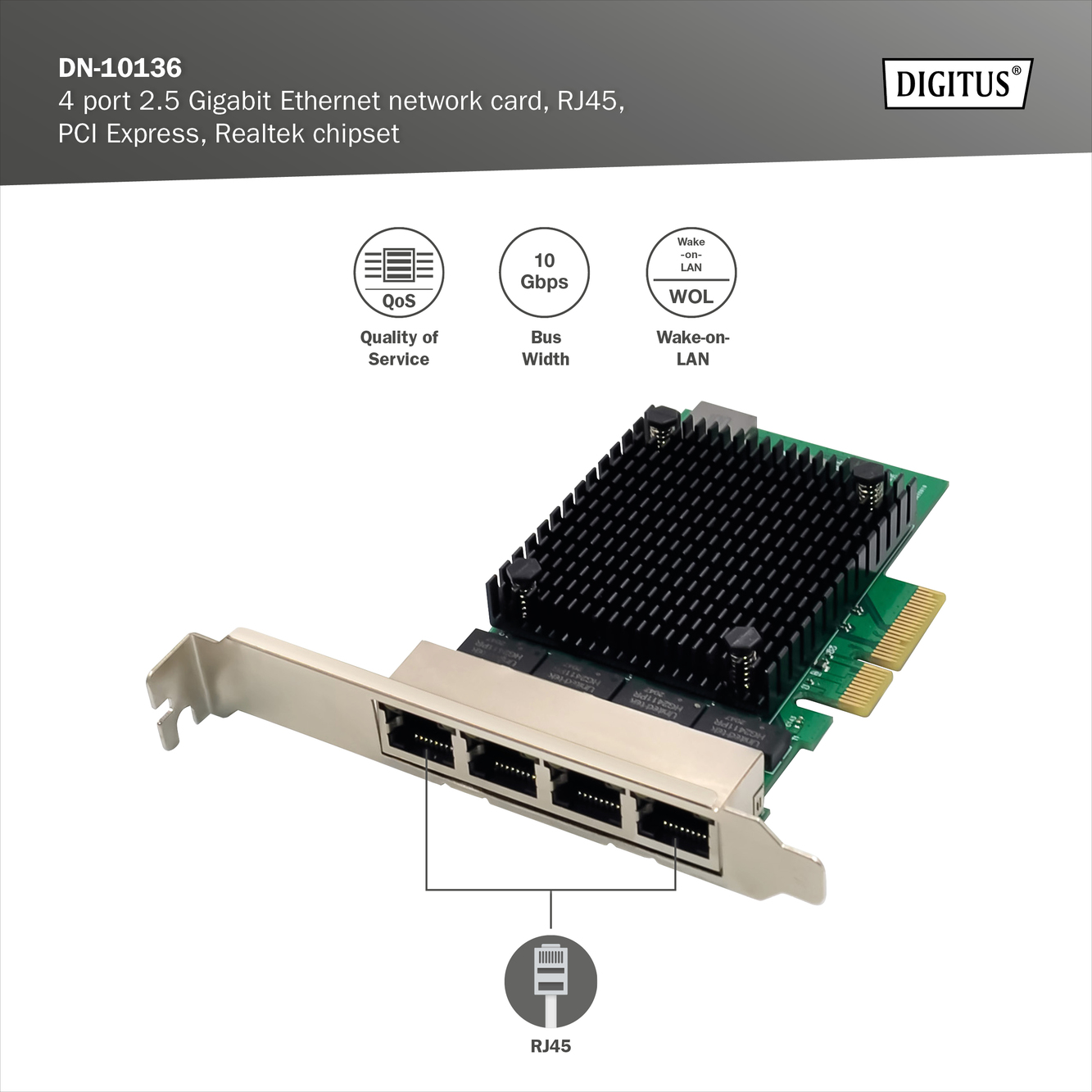 Digitus By Assmann Shop Port Gigabit Ethernet Netzwerkkarte