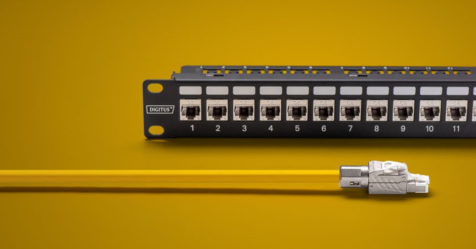 CAT 8.1 patch cable and switch