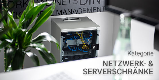 Netzwerk und Serverschränke