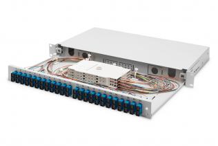 19" Fiber Optic Patch Panels - Equipped