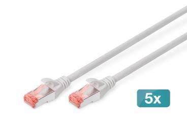 Color Yellow Length 0.5 m LSZH AWG 27/7 10 Pieces DIGITUS CAT 6 S-FTP Patch Cord Cu Color Yellow Length 0.5 m LSZH AWG 27/7 10 Pieces DIGITUS CAT 6 S-FTP Patch Cord Cu