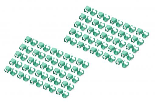 Farbclips für Patchkabel - Grün