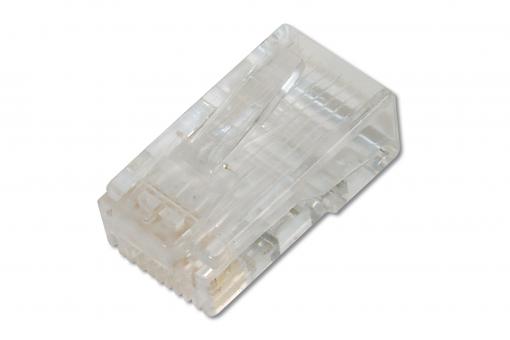 CAT 6 Modular plugs for round cable, unshielded 