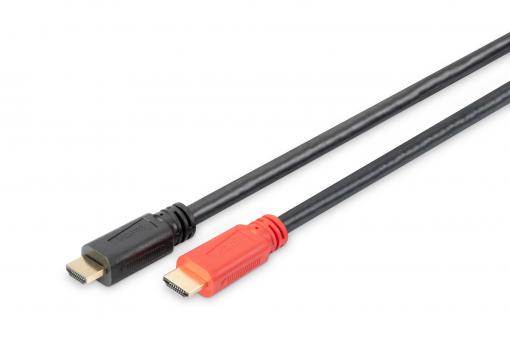 Digitus 10m HDMI A/A HDMI-kabel HDMI Typ A (standard) Svart