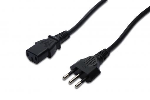 Italian power cord connection cable