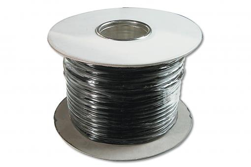 Flat telephone installation cable 