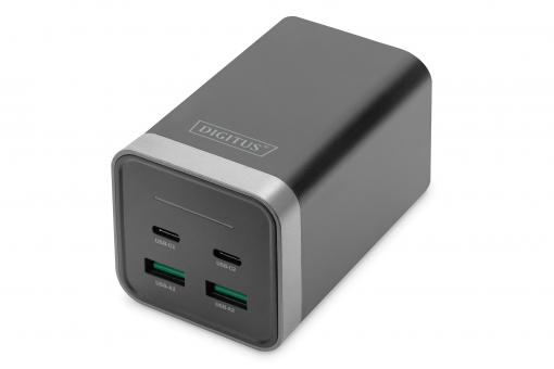 4-port universal USB charging adapter, 150W GaN 