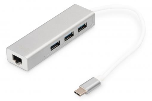 Hub USB 3.0 Type-C™ z Gigabit Ethernet