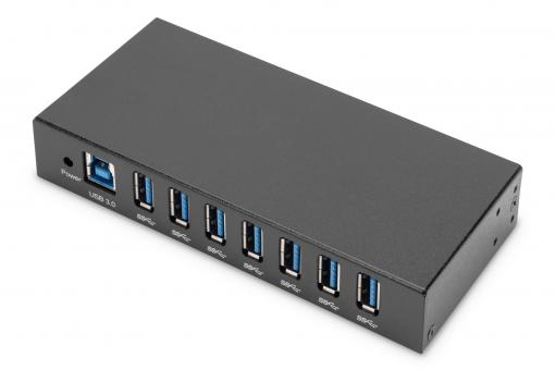 Hub USB 3.0, 7 ports, Industriel