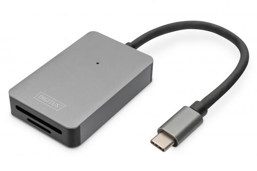 USB-C Card Reader, 2 portar, High Speed