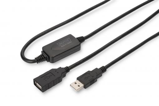 USB 2.0 Repeater Cable, 15 m