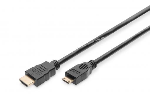 Câble de raccordement HDMI High Speed, HDMI – mini HDMI