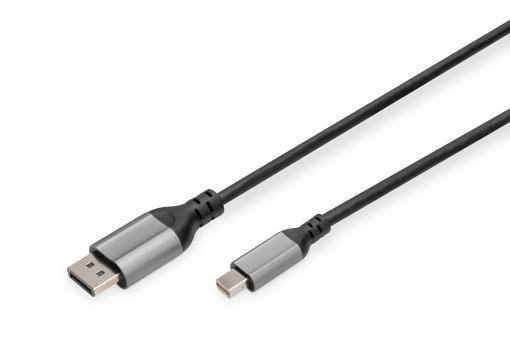 Cable adaptador DisplayPort 8K, mini-DP a DP