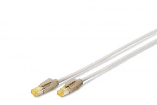 CAT 6A S/FTP patch cord with CAT 7 raw cable