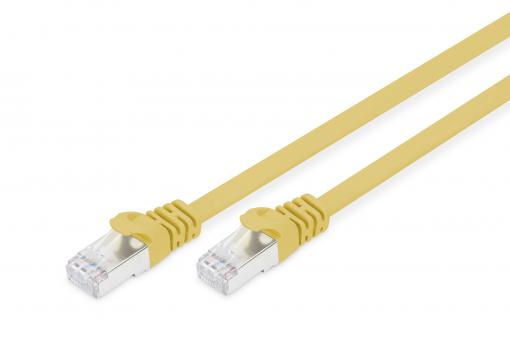 CAT 6A shielded flat patch cord 