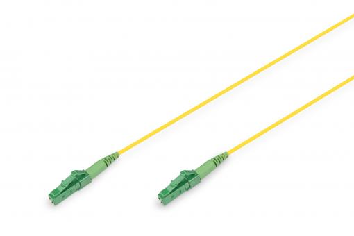 Fiber Optic simplex patch cable, Singlemode, LC/APC - LC/APC, 1 m