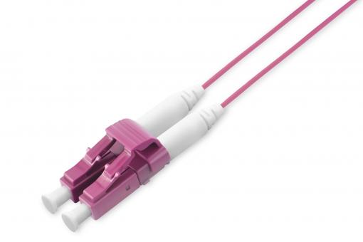 Światłowodowy kabel krosowy Multimode, OM4, LC / LC