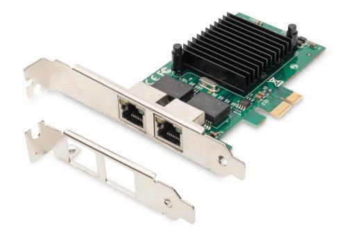 Karta Dual Gigabit Ethernet PCI Express, 2-portowa 