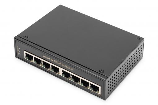 Digitus DN-651108 nätverksswitchar Ohanterad Gigabit Ethernet (10/100/1000) Svart