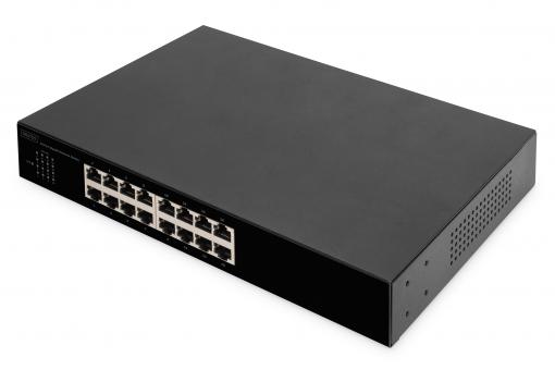 Przełącznik sieciowy Gigabit DIGITUS, 16-portowy
