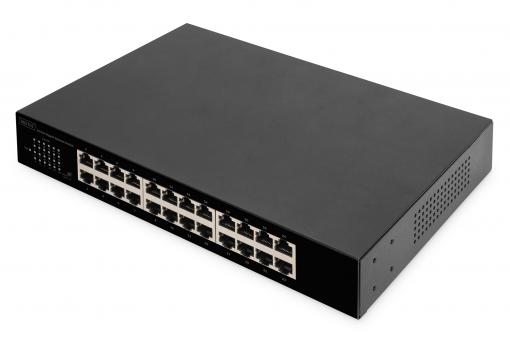 24-portowy przełącznik sieciowy Gigabit
