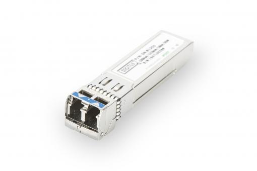 mini GBIC (SFP) Modul, 10Gbps, 0.3km, mit DDM Funktion 