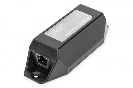 Gigabit Ethernet PoE+ Repeater, 802.3at, 22 W  