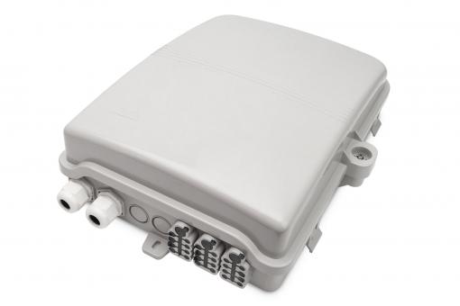 FTTH Outdoor Distribution Box for 24 LC/Duplex, SC/ Simplex couplers