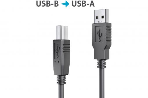 Active USB 3.1 (Gen.1) connection cable - black - 10.0m 