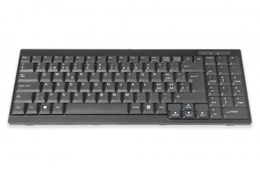 Keyboard Suitable for TFT Consoles, Swiss Layout 