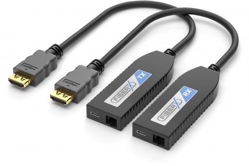 FiberX Series - HDMI 4K Fiber Portsaver Extender mit SLS 