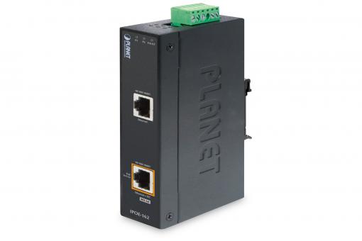 Industrieller Gigabit Ethernet PoE Injektor, 802.3at, 30 W