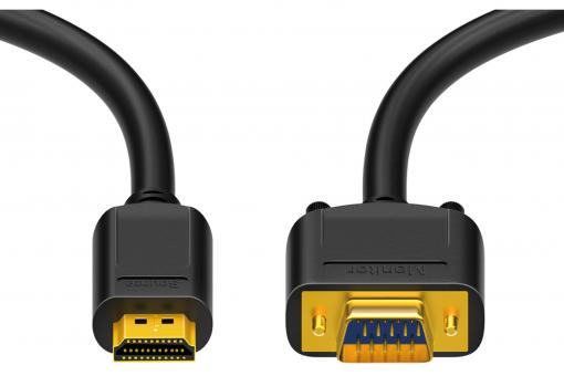 Die HDSupply HDMI zu VGA Verbindungskabel liefern perfekte Leistung zum kleinen Preis. 