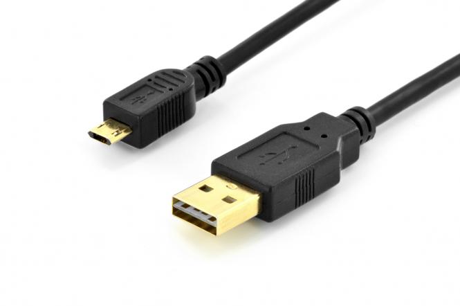 Kabel przyłączeniowy USB 2.0, dwustronny 