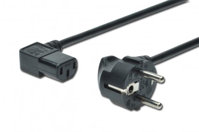 Digitus AK-440102-018-S napájecí kabel Černá 1,8 m CEE7/7 IEC C13 