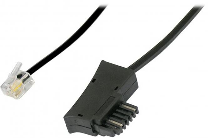 TSS Cable, TSS Plug, Modular Plug 6P4C, Length 3 M 