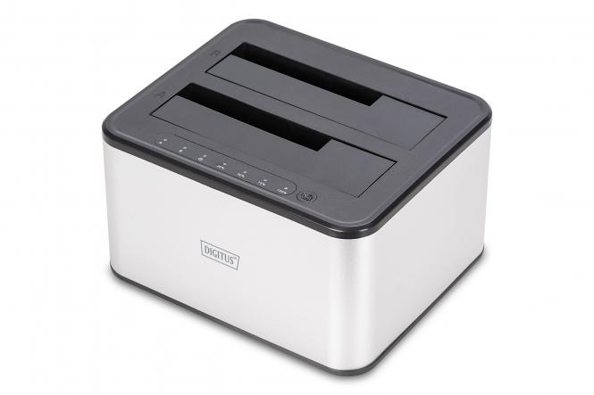 Stacja dokująca USB 3.0 z dwoma dyskami twardymi SATA 2,5"/3,5 