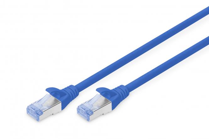 Digitus 7m Cat5e SF/UTP hálózati kábel Kék SF/UTP (S-FTP) 