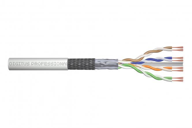 Digitus DK-1633-P-1 síťový kabel Šedá 100 m Cat6 SF/UTP (S-FTP) 