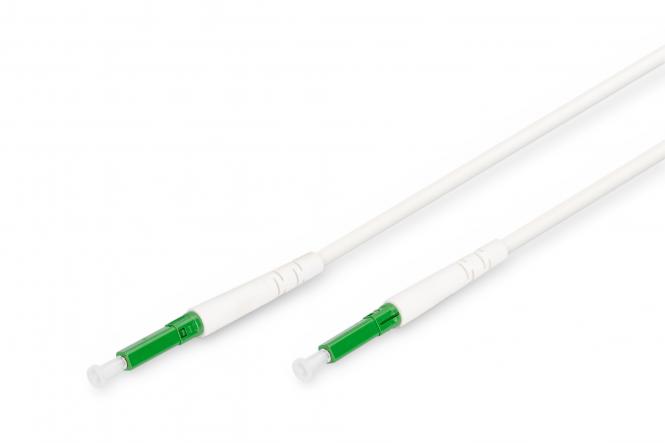 FTTH Preterminated Drop Cable, Blowable, Singlemode, 1 Fiber, LC/APC, 10 m  