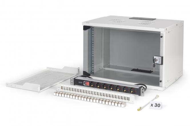 SOHO PRO network set, 483 mm (19") - 7U, 540 x 400 mm (W x D) 