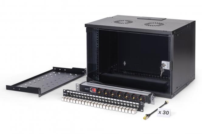 SOHO PRO network set, 483 mm (19") - 7U, 540 x 400 mm (W x D) 