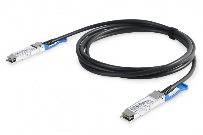 100G QSFP28 DAC Cable 1m, AWG 30  
