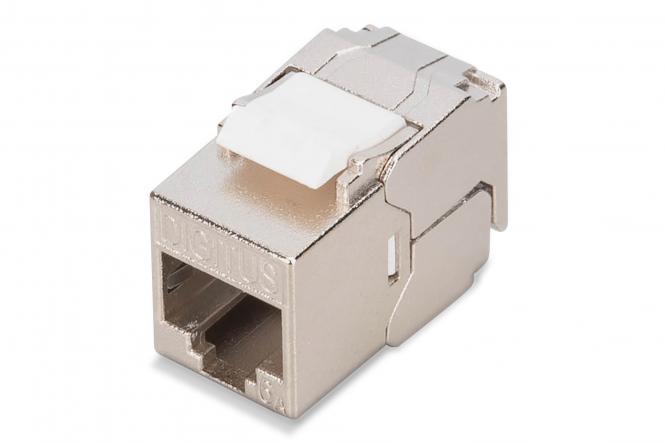 CAT 6A  Kompakt-Keystone Modul, geschirmt, werkzeugfreier Montageanschluss 