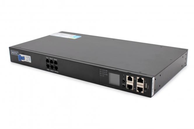 Listwa zasilająca SMART PDU 1U, gniazdo zasilające IEC320 C20 16A/250V, gniazda 8x C13, 16A 