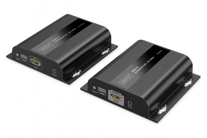 Kit extender HDMI IP, 4K/60Hz 