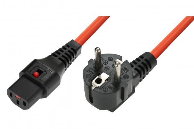 Microconnect EL248S kabel zasilające Pomarańczowy 3 m C13 panel 