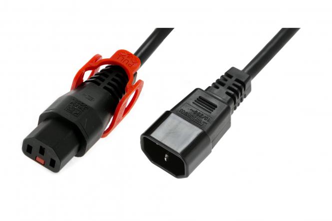 Microconnect 3m C13/C14 Black C13 coupler C14 coupler 