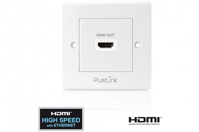 Purelink PI100 HDMI wall socket 1 port 